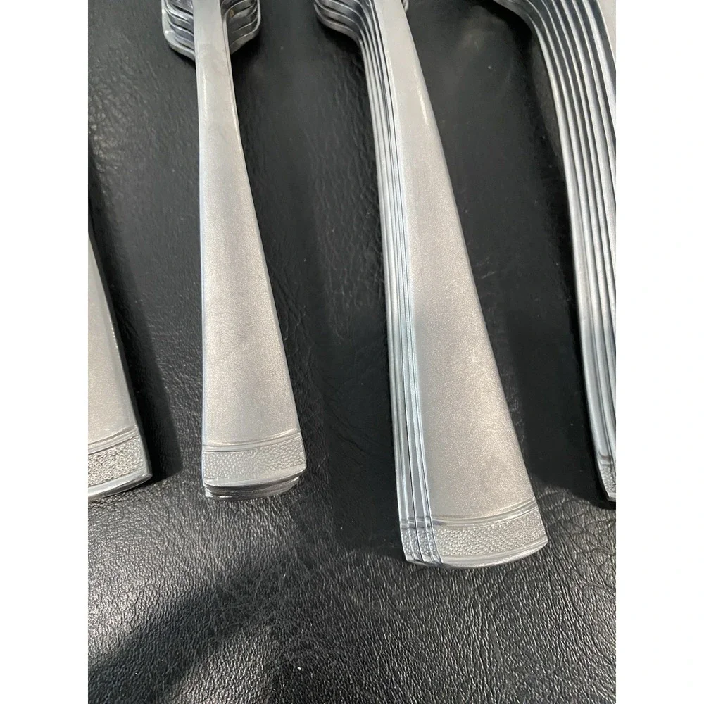 Cambridge Gratitude stainless flatware lot of 39 pieces ~‎ 8 Settings